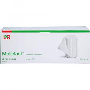 MOLLELAST Binden 6 cmx4 m weiß