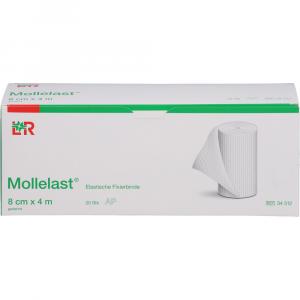MOLLELAST Binden 8 cmx4 m weiß