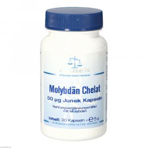 MOLYBDÄN CHELAT 50 μg Junek Kapseln