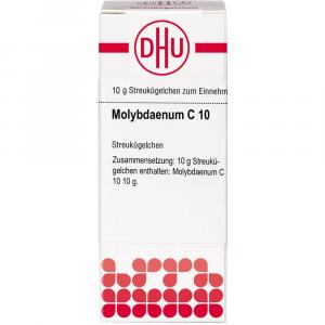 MOLYBDAENUM C 10 Globuli Ind.Fert.