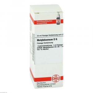 MOLYBDAENUM D 6 Dilution