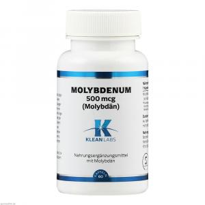 MOLYBDENUM 500 μg Molybdän KLEAN LABS Kapseln