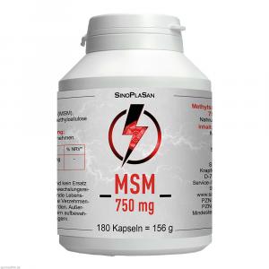 MSM 750 mg Mono 99,9% Kapseln