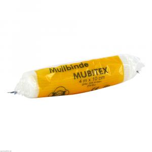 MUBITEX Mullbinden 10 cm einzeln in Cello