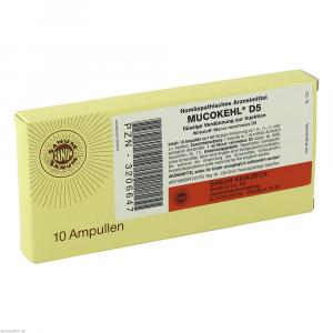 MUCOKEHL D 5 Ampullen
