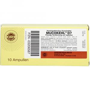 MUCOKEHL D 7 Ampullen