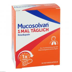 MUCOSOLVAN 1mal täglich Retardkapseln