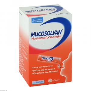 MUCOSOLVAN Hustensaft-Portionsbeutel 30 mg/5 ml
