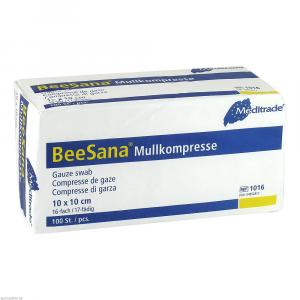 MULLKOMPRESSEN 10x10 cm unsteril 16fach