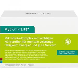 MYBIOTIK LIFE+ Kombipackung 30x1,5 g Plv.+60 Kaps.