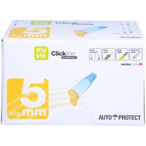 MYLIFE Clickfine AutoProtect Pen-Nadeln 31 G 5 mm