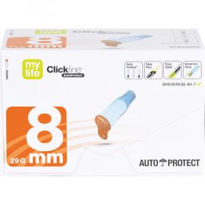MYLIFE Clickfine AutoProtect Pen-Nadeln 8 mm 29 G