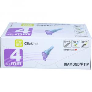 MYLIFE Clickfine Pen-Nadeln 4 mm 32 G