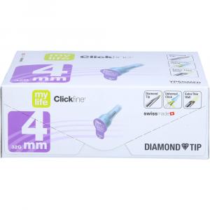 MYLIFE Clickfine Pen-Nadeln 4 mm 32 G