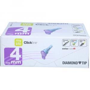 MYLIFE Clickfine Pen-Nadeln 4 mm 32 G