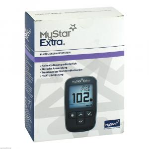MYSTAR Extra Blutzuckermessgerät Set mg/dl