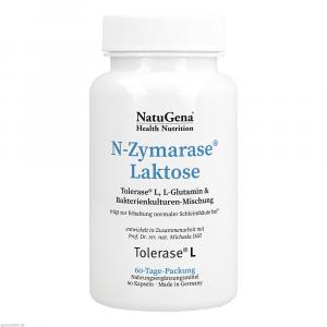 N-ZYMARASE Laktose L-Glutamin+Bakterienkompl.Kaps.
