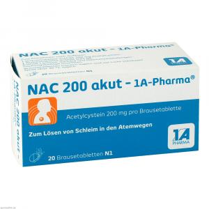 NAC 200 akut-1A Pharma Brausetabletten