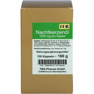 NACHTKERZENÖL 1000 Kapseln