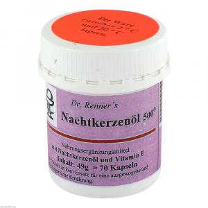 NACHTKERZENÖL 500 mg Dr.Renner's Kapseln