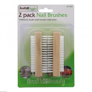 NAGELBÜRSTE Holz 2er Packung