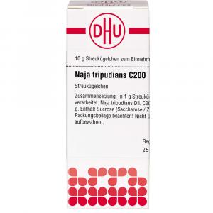 NAJA TRIPUDIANS C 200 Globuli
