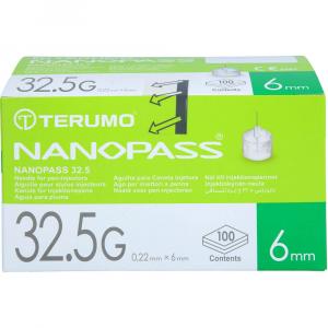 NANOPASS 32,5 Pen Kanüle 32,5 G 0,22x6 mm
