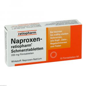 NAPROXEN-ratiopharm Schmerztabl. Filmtabletten