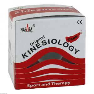 NASARA Kinesiologie Tape 5 cmx5 m rot