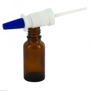 NASENSPRAY Pumpzerstäuber auf 20 ml Braunglasfla.
