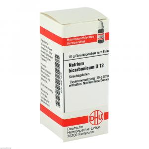 NATRIUM BICARBONICUM D 12 Globuli