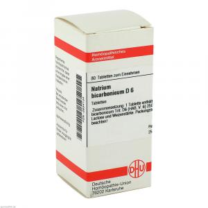 NATRIUM BICARBONICUM D 6 Tabletten
