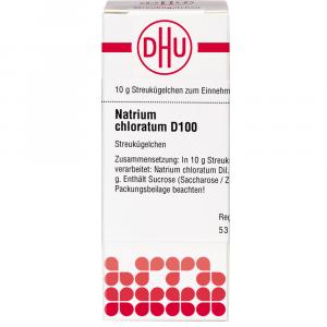 NATRIUM CHLORATUM D 100 Globuli