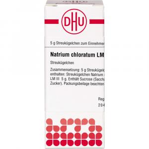 NATRIUM CHLORATUM LM III Globuli