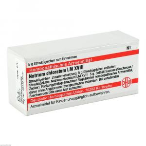 NATRIUM CHLORATUM LM XVIII Globuli