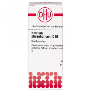 NATRIUM PHOSPHORICUM D 10 Globuli Ind.Fert.