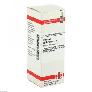 NATRIUM SULFURICUM D 3 Dilution