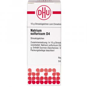 NATRIUM SULFURICUM D 4 Globuli
