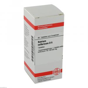 NATRIUM SULFURICUM D 6 Tabletten