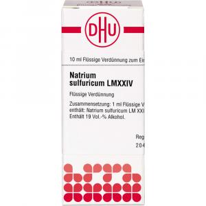 NATRIUM SULFURICUM LM XXIV Dilution