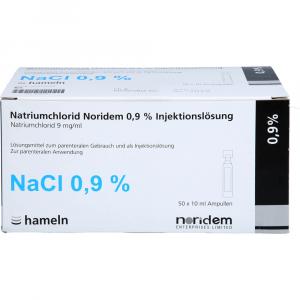NATRIUMCHLORID Noridem 0,9% Inj.-Lösung Amp.