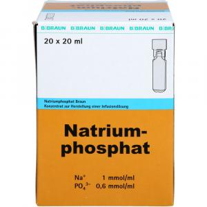 NATRIUMPHOSPHAT Braun MPC Infusionslösungskonz.