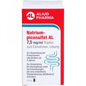 NATRIUMPICOSULFAT AL 7,5 mg/ml Tropfen z.Einnehmen