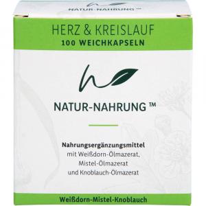 NATUR-NAHRUNG Herz & Kreislauf Weißd.+Mistel+Knobl