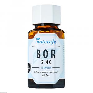 NATURAFIT Bor 3 mg Kapseln