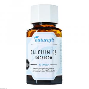NATURAFIT Calcium D3 500/1000 Kapseln