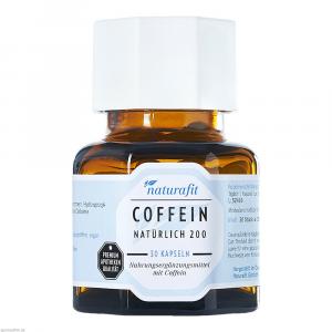 NATURAFIT Coffein nat 200 Kapseln