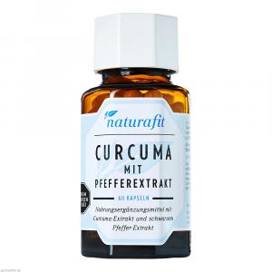 NATURAFIT Curcuma mit Pfeffer Kapseln