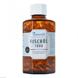 NATURAFIT Fischöl 1000 mg Kapseln