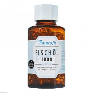 NATURAFIT Fischöl 1000 mg Kapseln